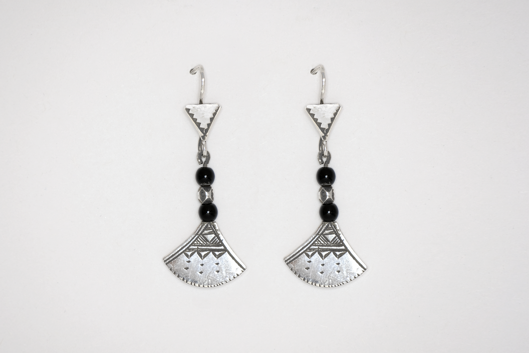 Tuareg Schmuck Ohrringe aus Agadez aus edlem Silber