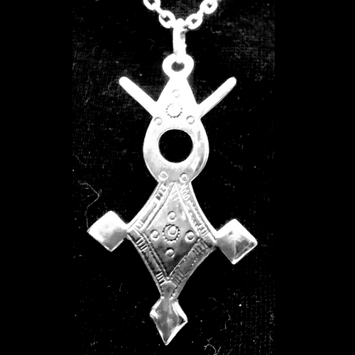 Tuareg Kreuz von Agadez Tuaregschmuck Silber antik